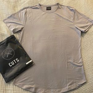 Men’s Gray Cuts TShirt never worn!